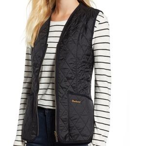 Barbour Quilted Vest Size 4 Excellent Condition